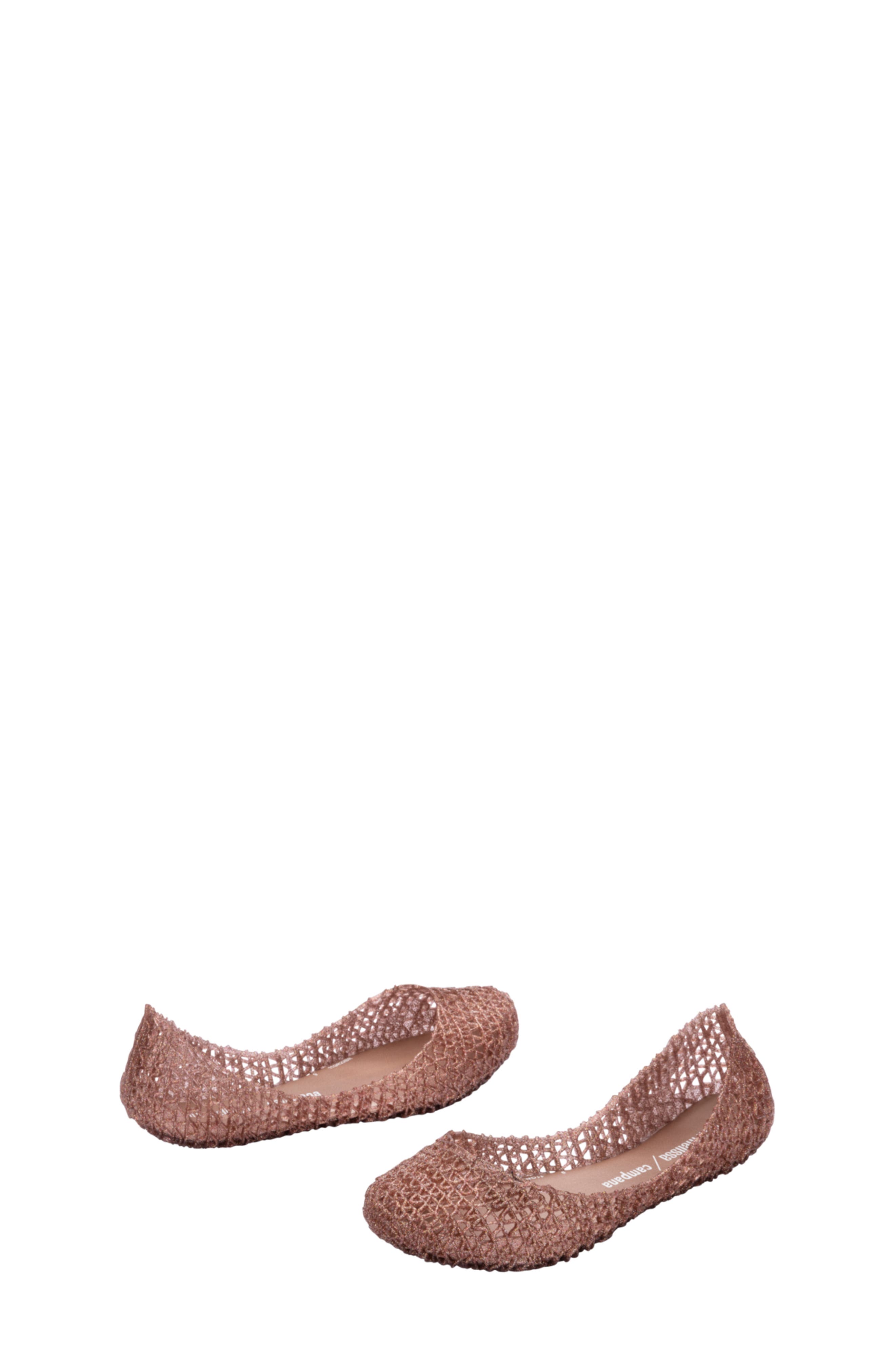 Campana Zigzag Flat, Alternate, color, ROSE GLITTER