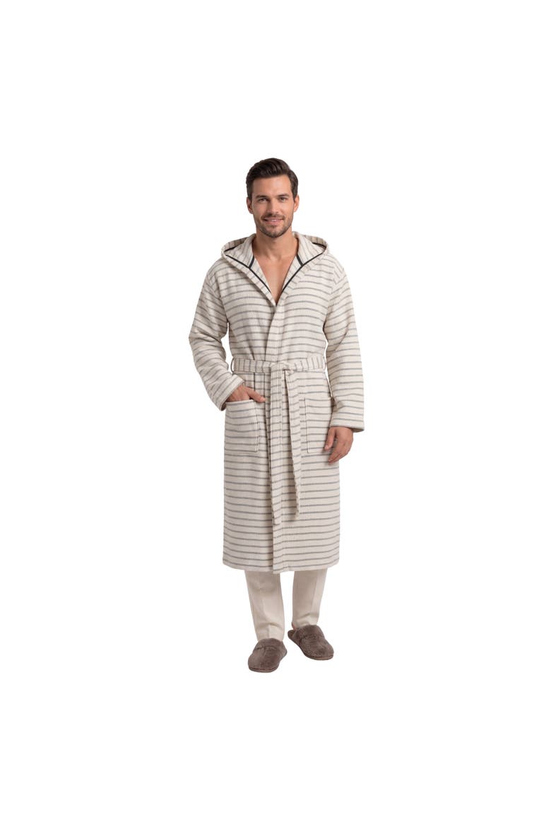 Cloud Soft Turkish Cotton Towel Robe, Main, color, Natural - L/XL