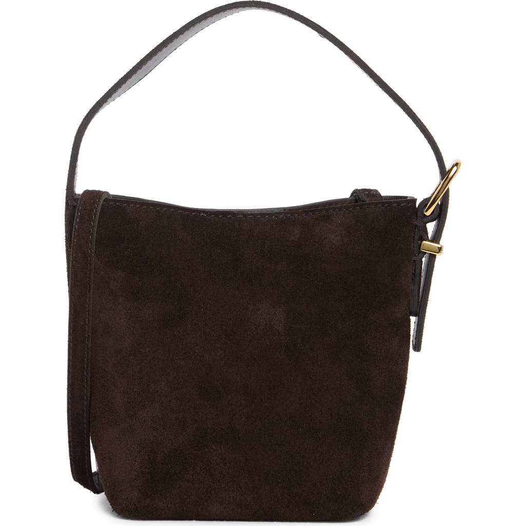 Madewell Essential Curve Shoulder Bag In Brown