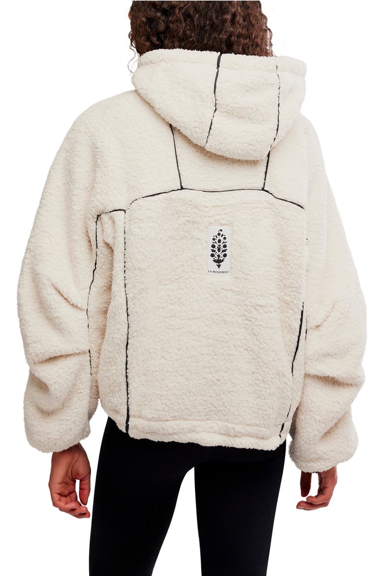 FP Movement Free Flow Fleece Hoodie, Alternate, color, BIRCH TREE