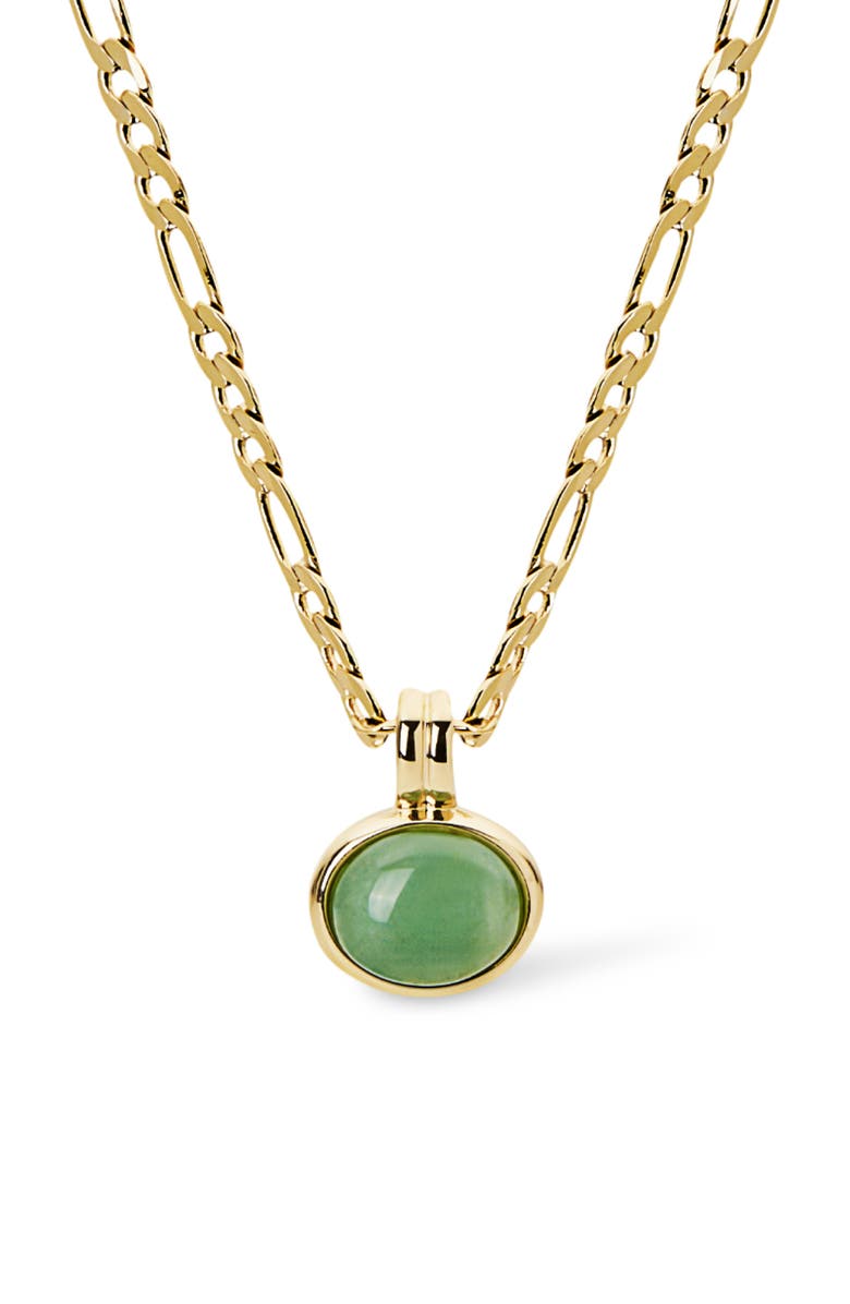 Ana Luisa Gemstone Necklace - Meesh, Main, color, Gold