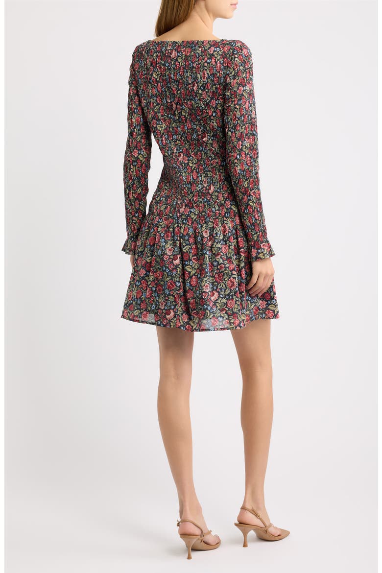 Dalia Minidress, Alternate, color, CHILTON FLORAL BLOCK
