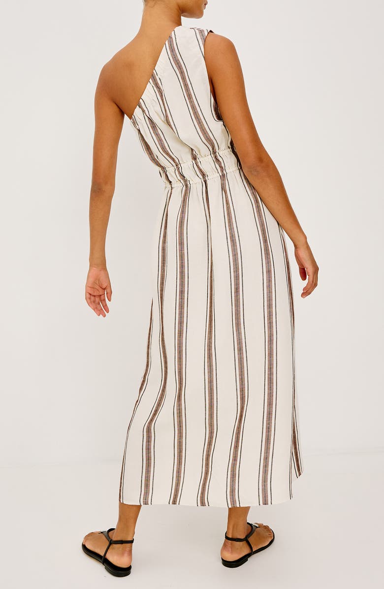 Rails Selani Stripe One-Shoulder Maxi Dress, Alternate, color, Sequoia Stripe