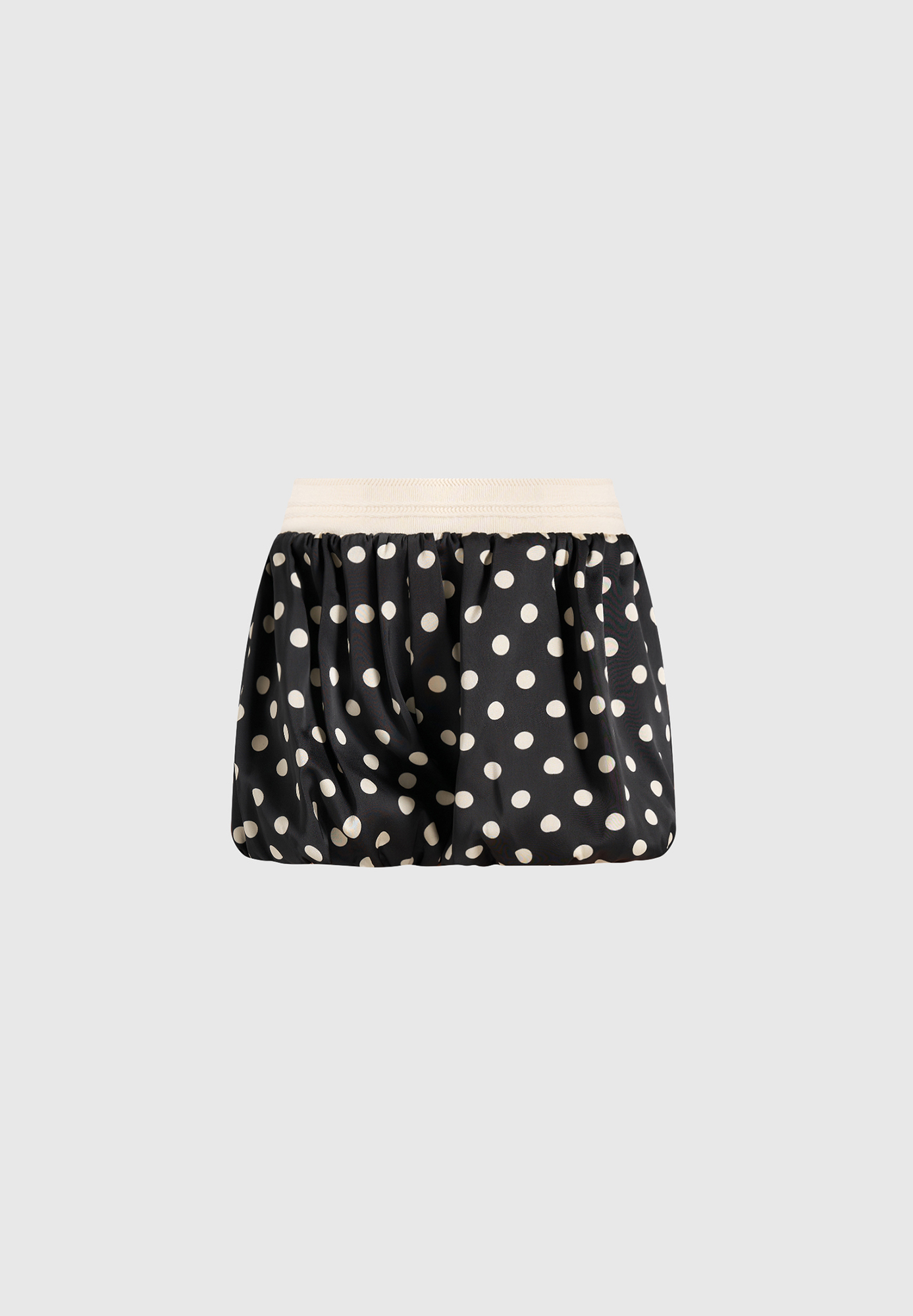 Manière De Voir Zoe Satin Polka Dot Balloon Shorts (Women) | Nordstrom
