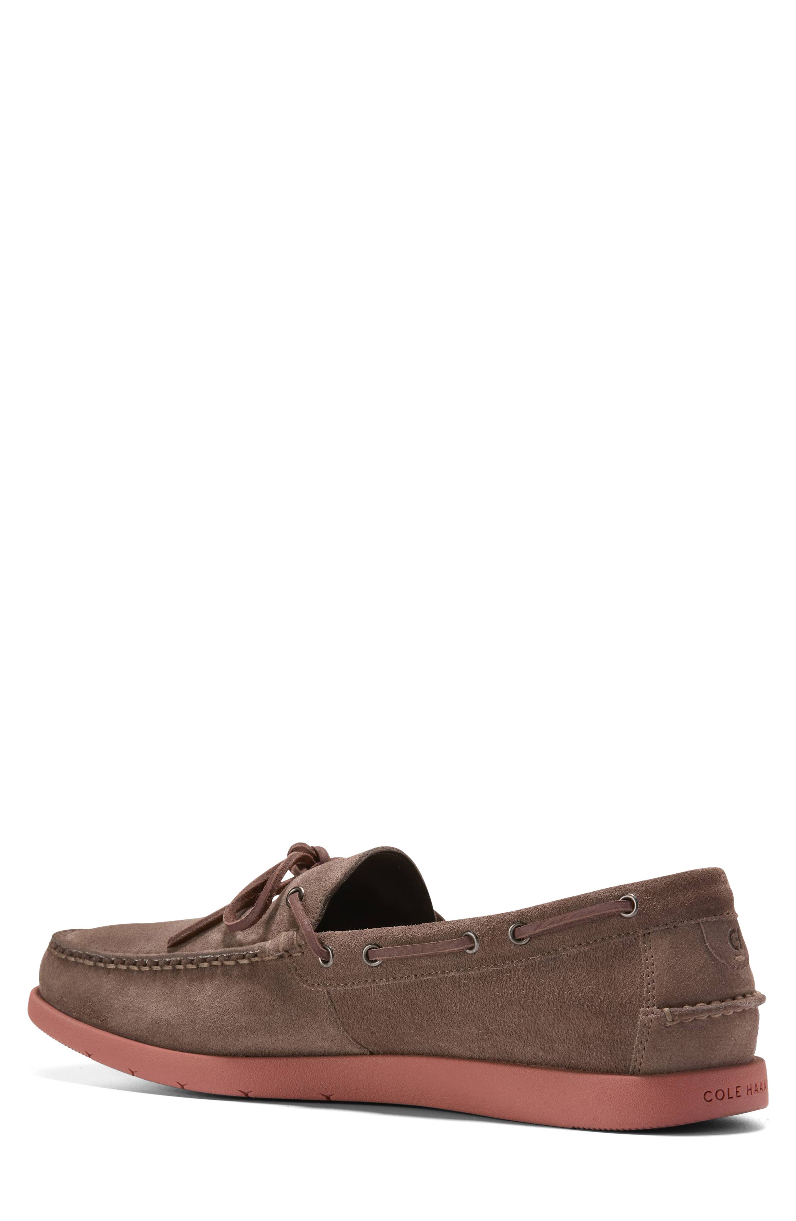 Cole Haan Brower Boat Shoe, Alternate, color, Lava Suede