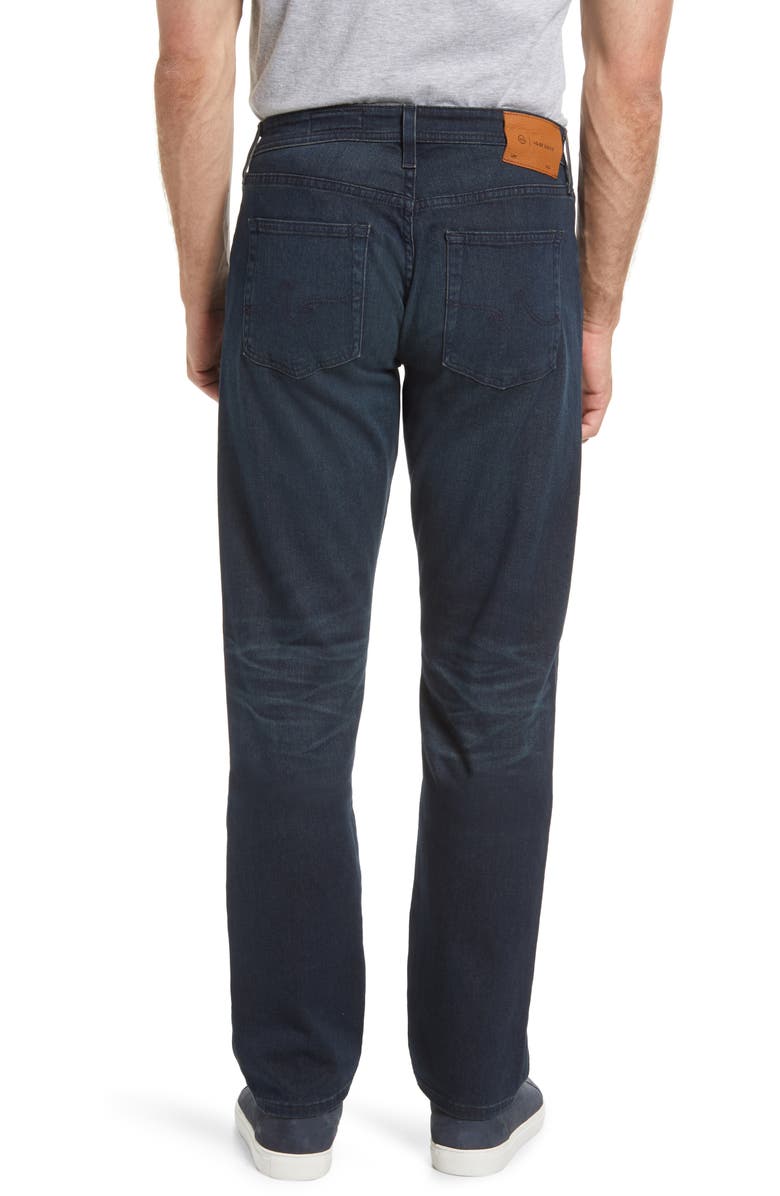 AG Graduate Cloud Soft Denim<sup>™</sup> Slim Straight Leg Jeans, Alternate, color, 