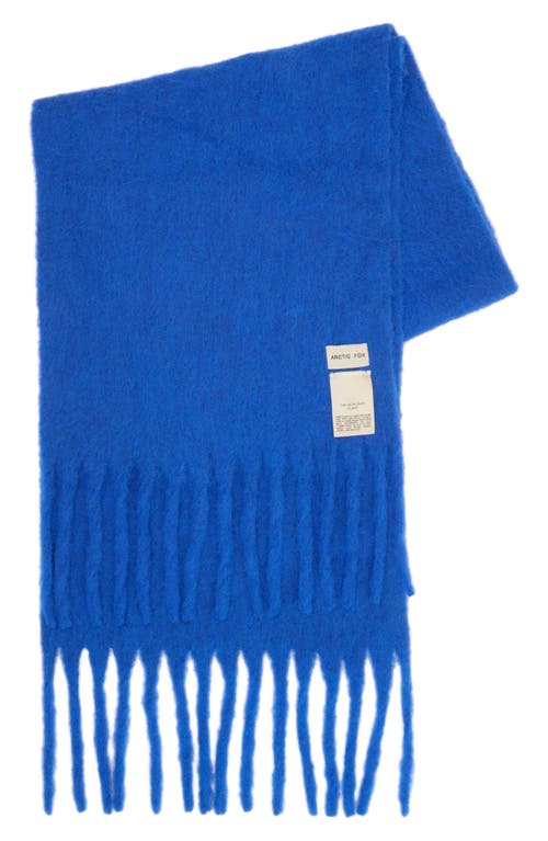 Arctic Fox & Co. Arctic Fox & Co The Reykjavik Fringe Scarf In Blue