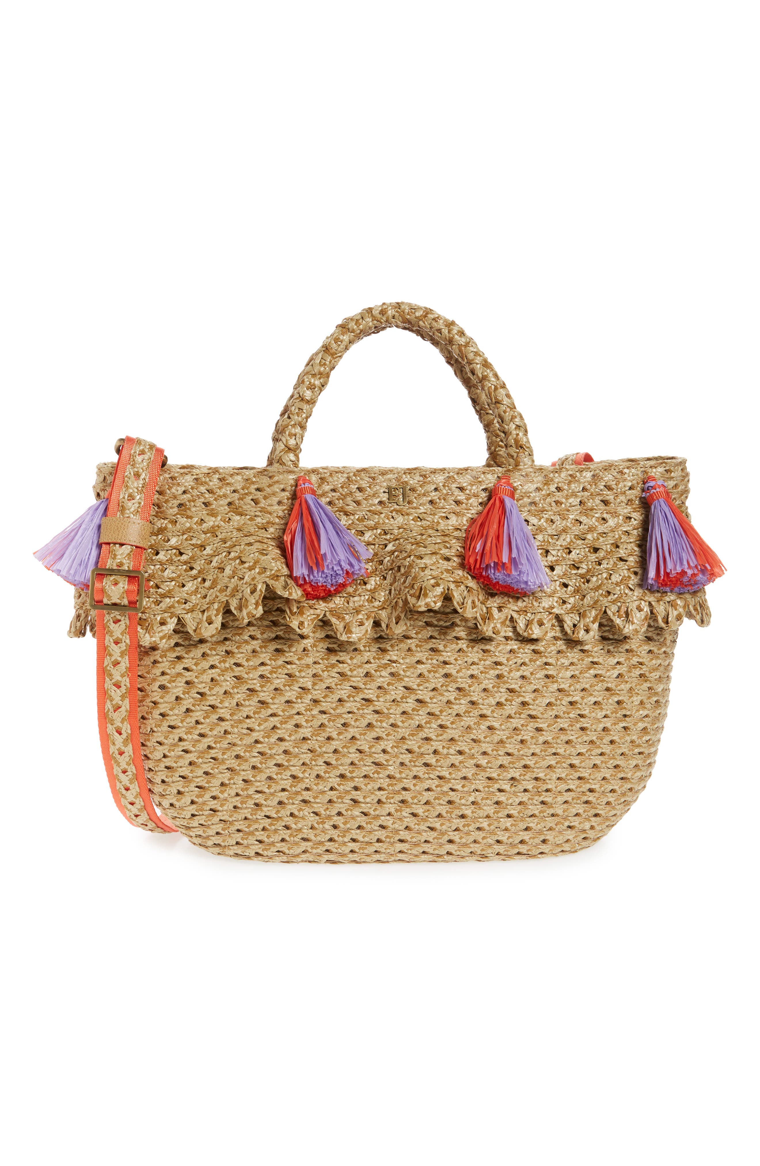 Eric Javits Ruffle Squishee<sup>®</sup> Tote, Main, color, 