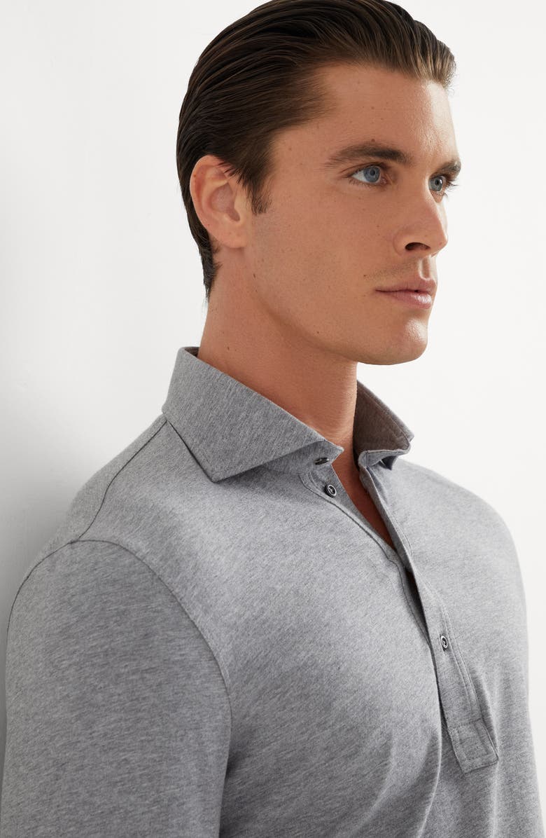 Brunello Cucinelli Jersey polo shirt, Alternate, color, 