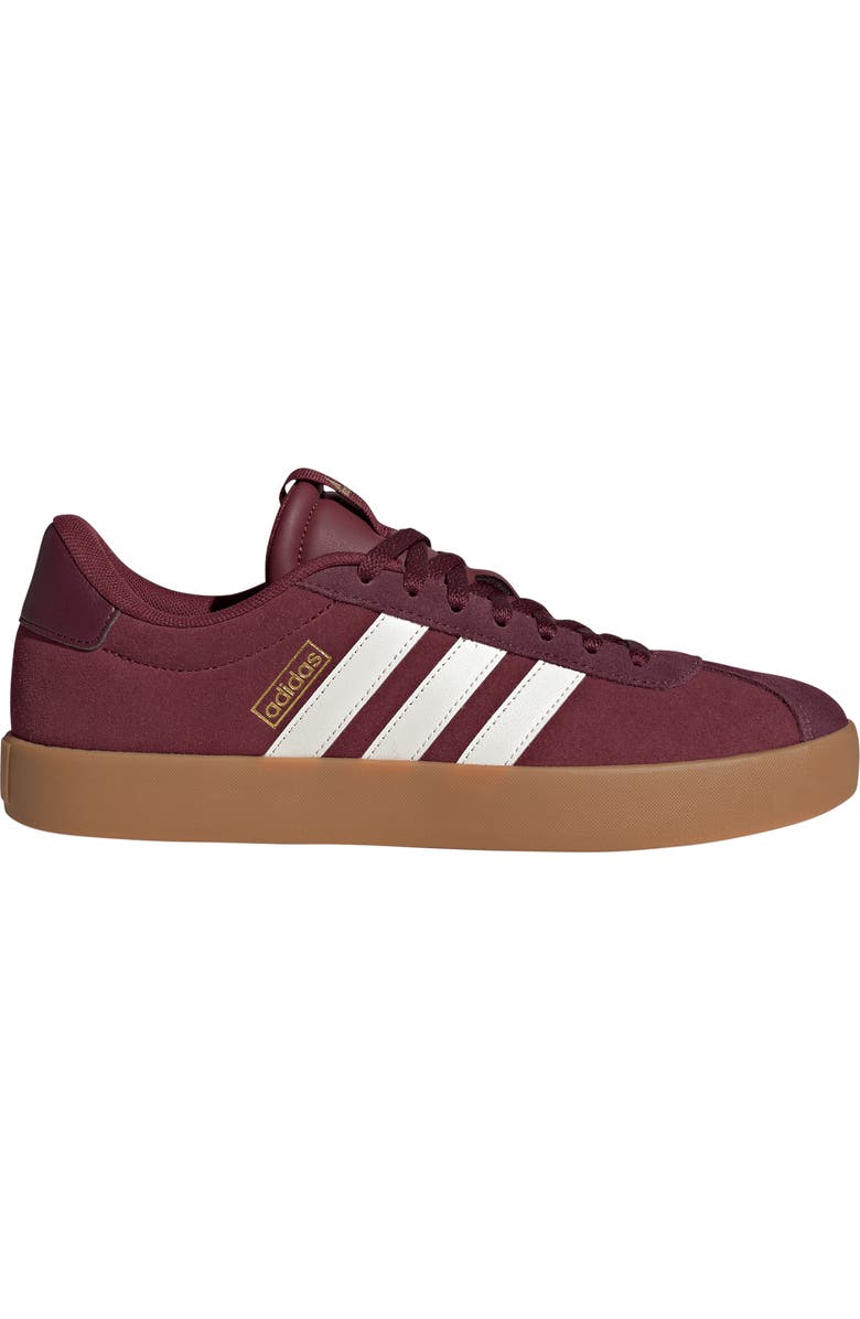 adidas VL Court 3.0 Sneaker, Main, color, Shadow Red/ Off White/ Maroon