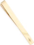 James Michael Cubic Zirconia Tie Bar