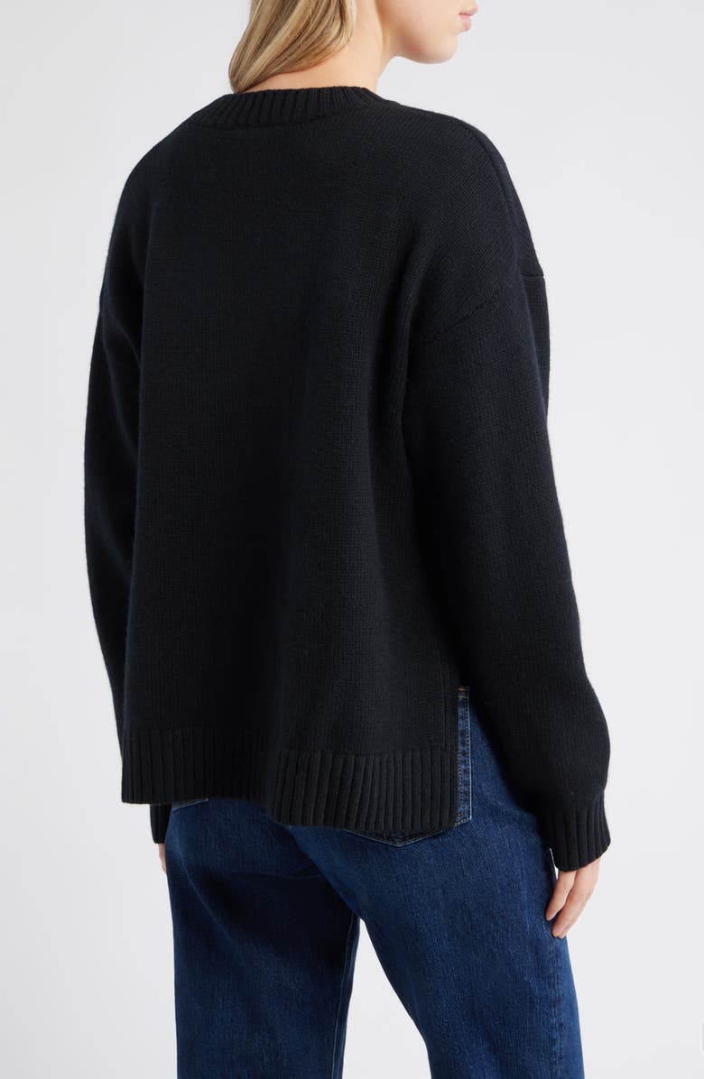 Helly Hansen Bliss Ski Sweater, Alternate, color, Black