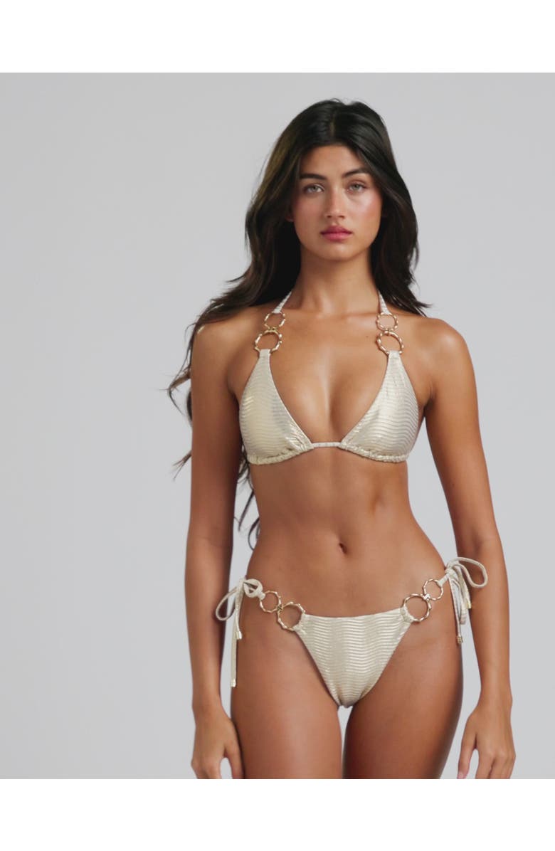 Beach Bunny Swimwear Shannon Triangle Top, Alternate, color, 