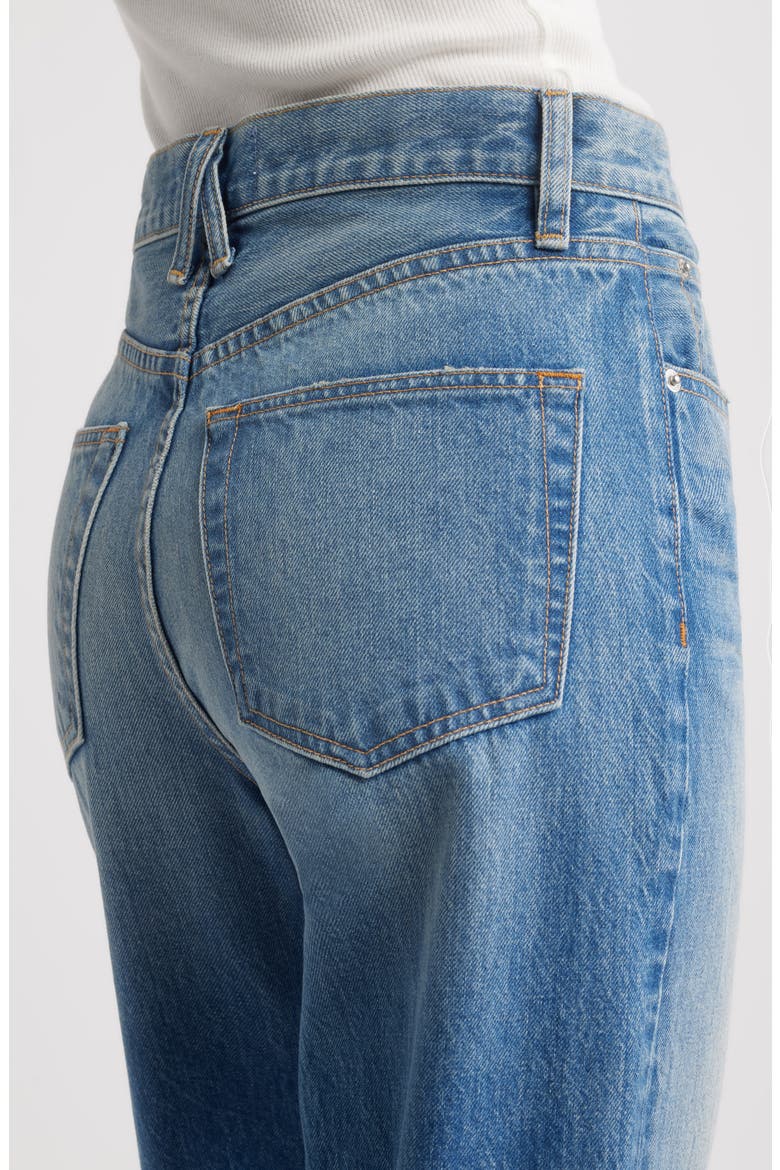 Grace High Waist Wide Leg Jeans, Alternate, color, HEAVY HITTER