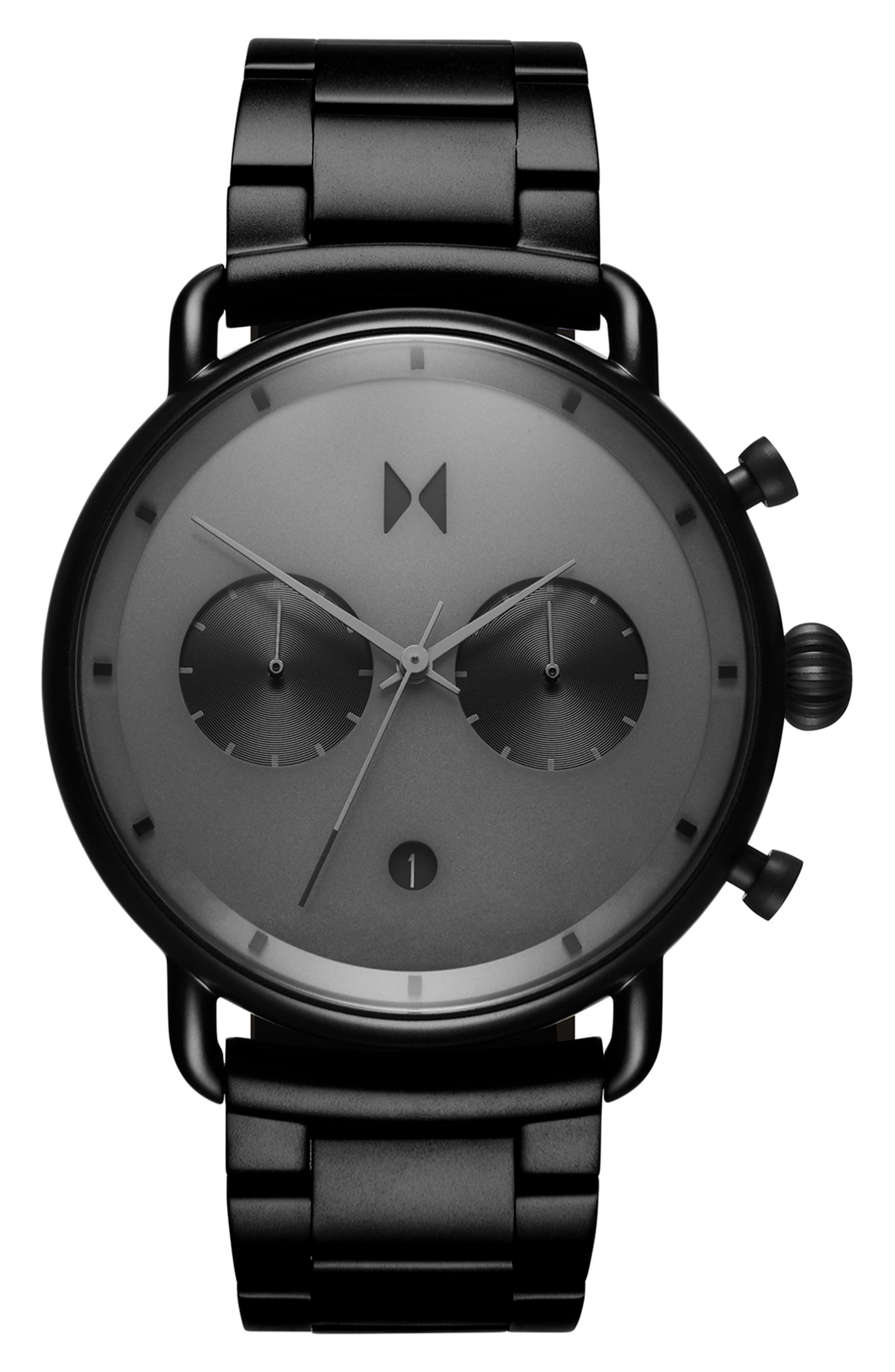 MVMT WATCHES MVMT Blacktop Chronograph Bracelet Watch, 47mm (Men ...