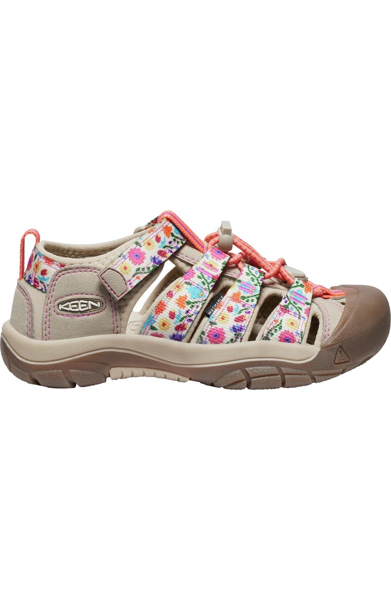 KEEN Kids' Newport H2 Water Friendly Sandal, Alternate, color, Safari/ Birch