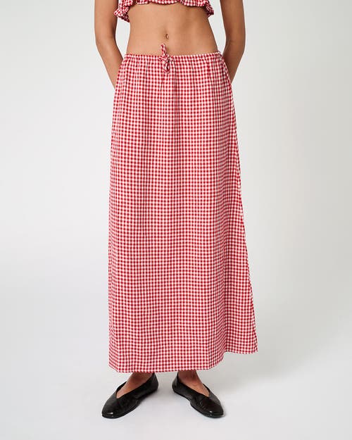 Weworewhat Tie Waist Skirt
