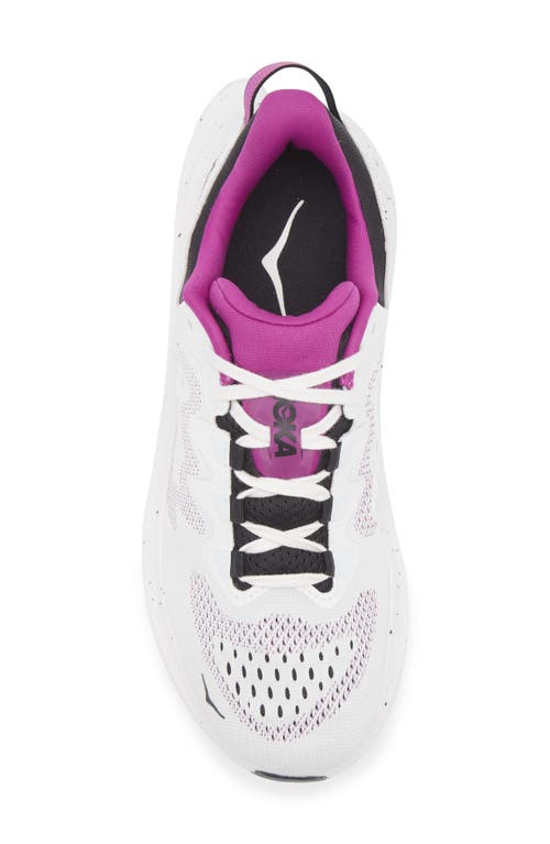 Shop Hoka Kawana 2 Running Shoe In White/wildflower