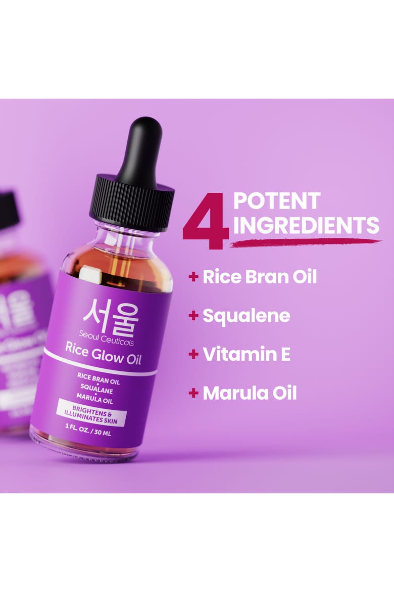 Korean Skincare Rice Glow Oil, Alternate, color, Clear