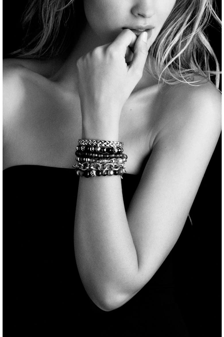 Oval Link Chain Bracelet in Sterling Silver, 12mm, Alternate, color, SILVER