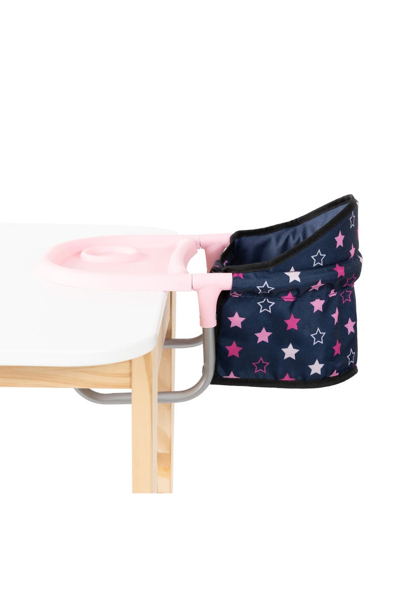 Doll Table Seat, Attaches To Table, Accessory For Dolls Up To 18 Inches, Kids 3+, Alternate, color, Multicolored