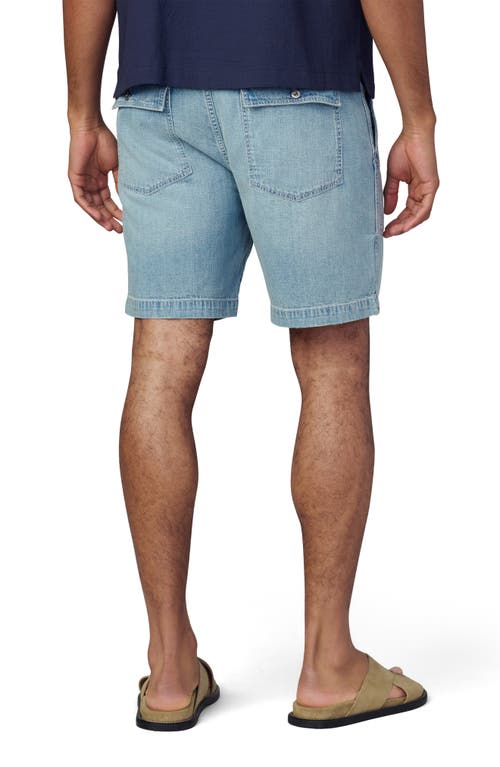 Joe's Utility Chambray Shorts In Brown