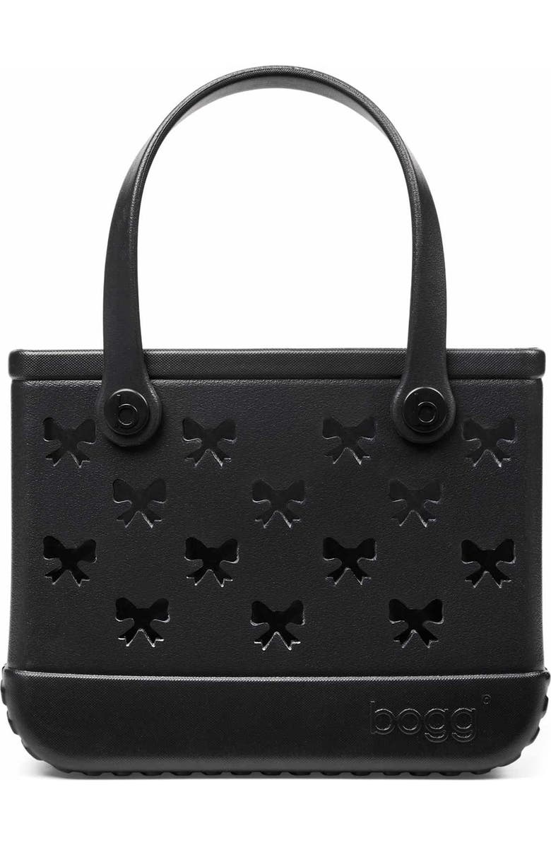 Bogg Bag Bitty Boggs Tote Bag, Main, color, Black Bows