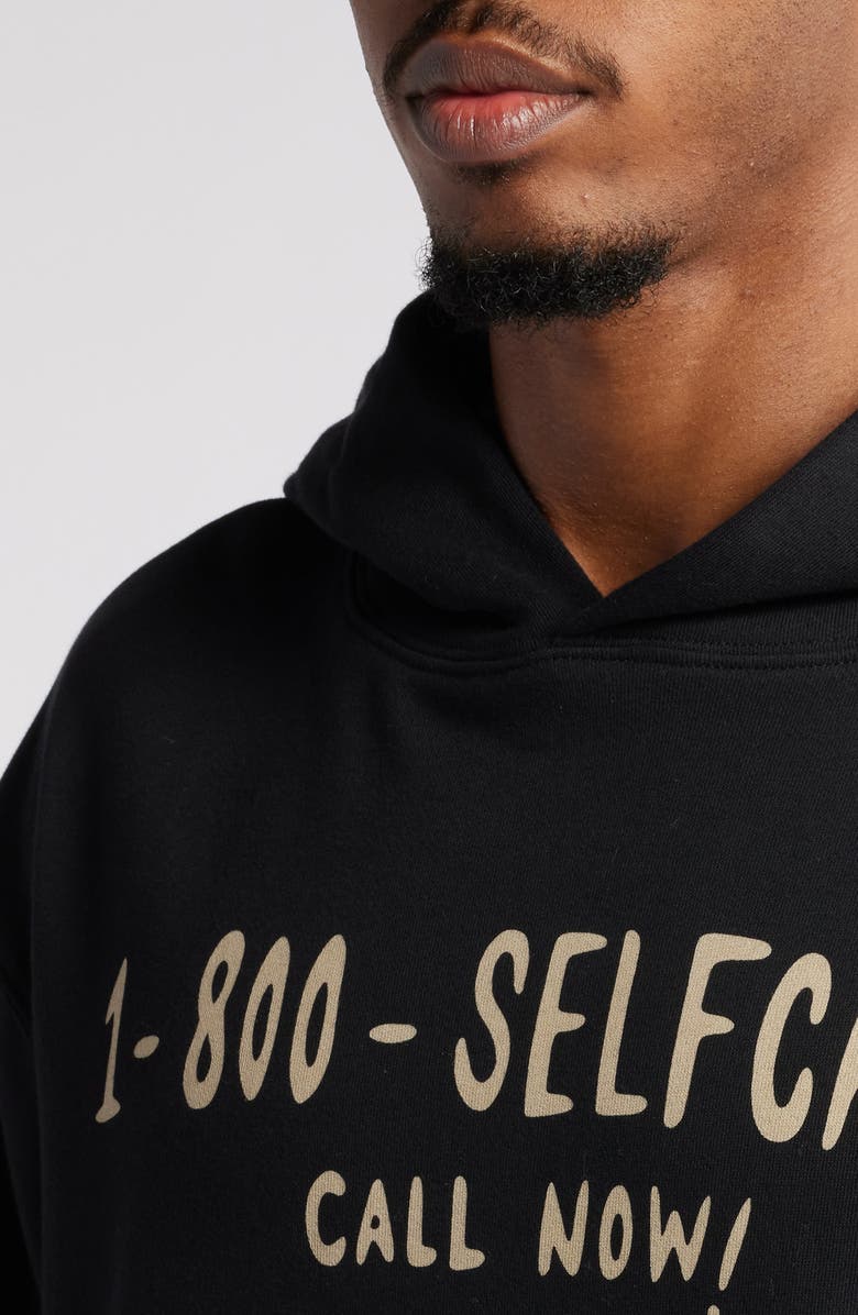 Action Figure Miles Call Now Graphic Hoodie, Alternate, color,