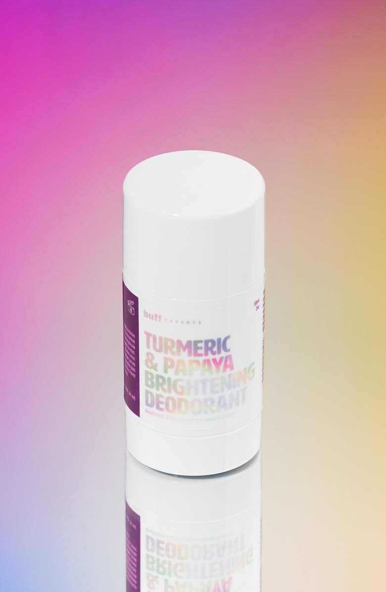 Buff Experts Turmeric & Papaya Brightening Deodorant, Alternate, color,