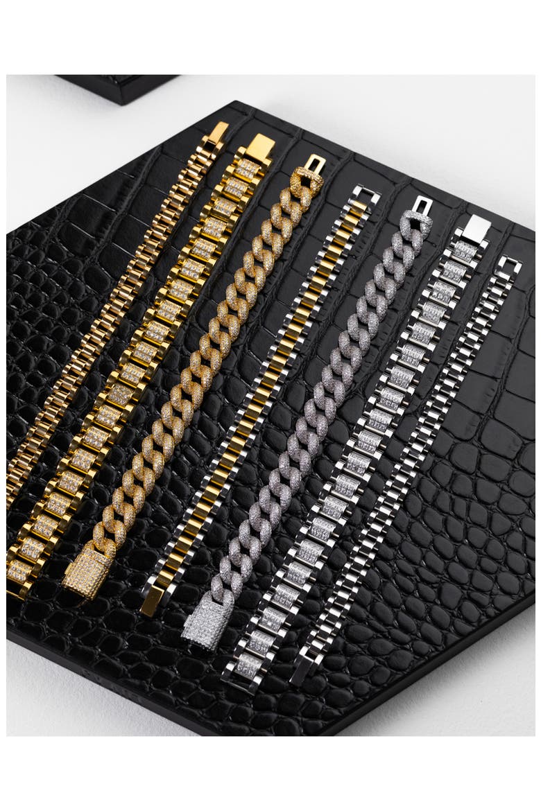 Timepiece Chain Bracelet, Alternate, color, GOLD