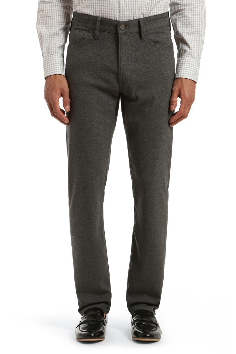 Courage Straight Leg Stretch Five-Pocket Pants, Main, color, GREY ELITE