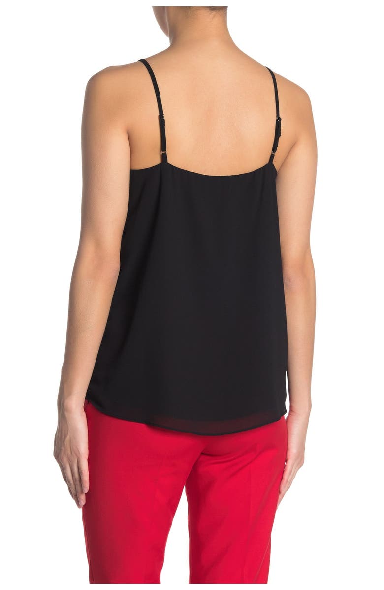 NAKED ZEBRA Banded Bust V-Neck Cami, Alternate, color,