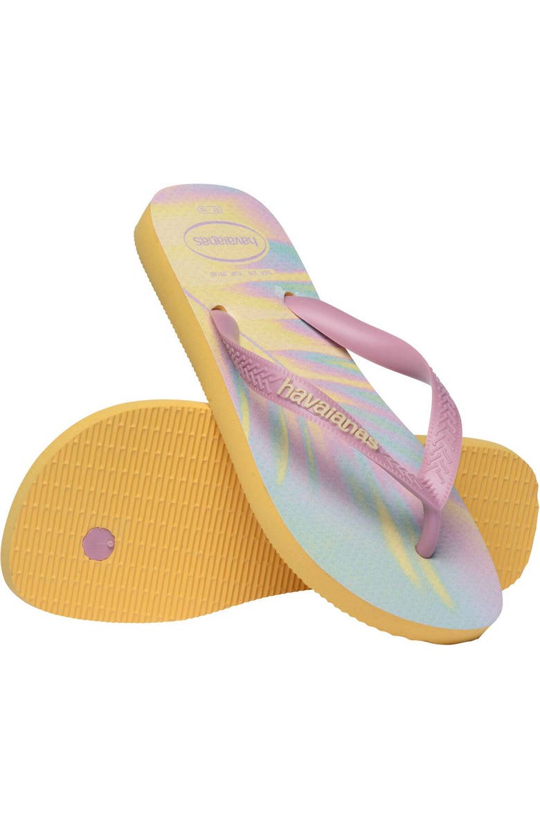 Havaianas Top Fashion Flip Flop, Alternate, color, Peach/Pink