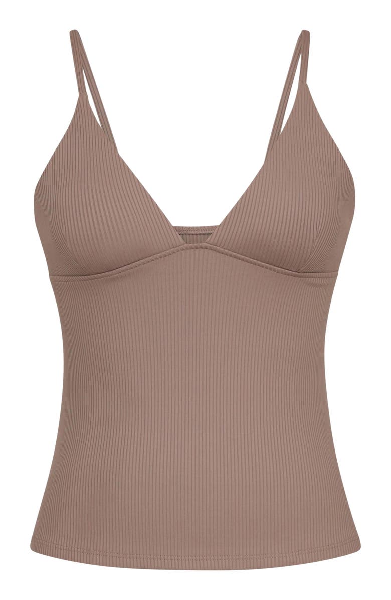 Losano Renew Rib Tank, Alternate, color, Pine Bark