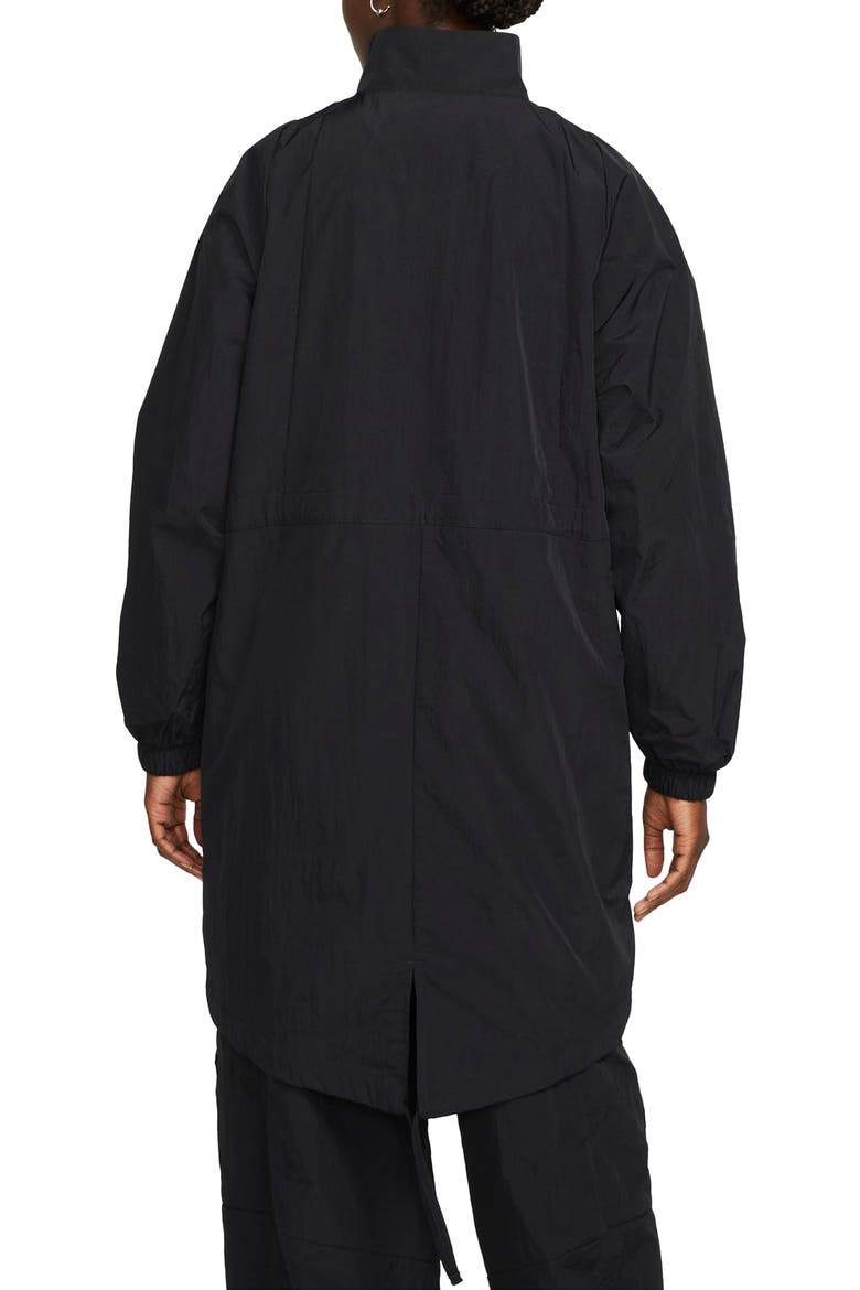 Essentials Oversize Jacket, Alternate, color, BLACK