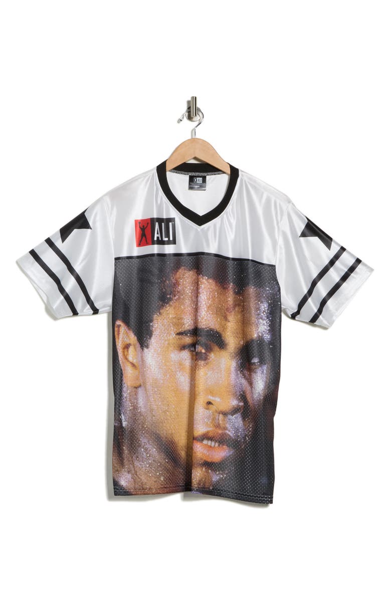 Philcos Muhammad Ali Graphic T-Shirt, Alternate, color, White
