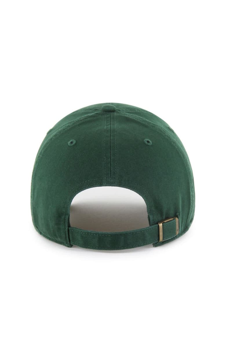 '47 Men's '47 Green Miami Hurricanes Vault Clean Up Adjustable Hat, Alternate, color, 