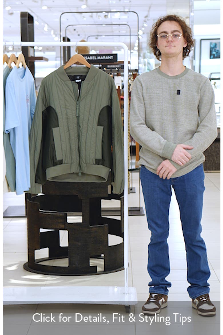 Koya Vision Quilted Bomber Jacket video