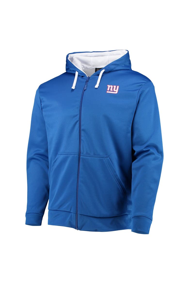 Men's Dunbrooke Royal/White New York Giants Apprentice Full-Zip Hoodie, Alternate, color, Royal