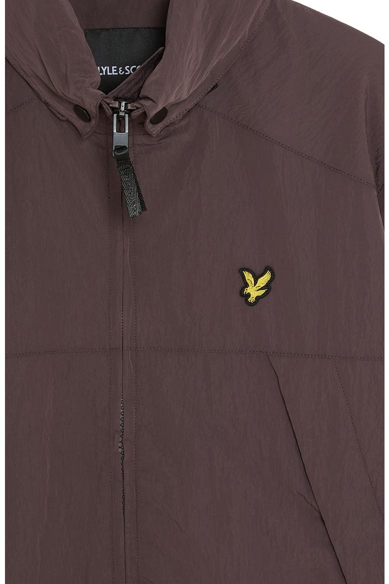 Long Sleeve Fold Away Hood Jacket, Alternate, color, Espresso