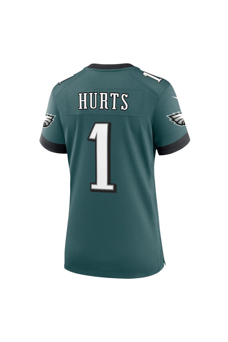 Women's Nike Jalen Hurts Midnight Green Philadelphia Eagles Team Game Jersey, Alternate, color, Green