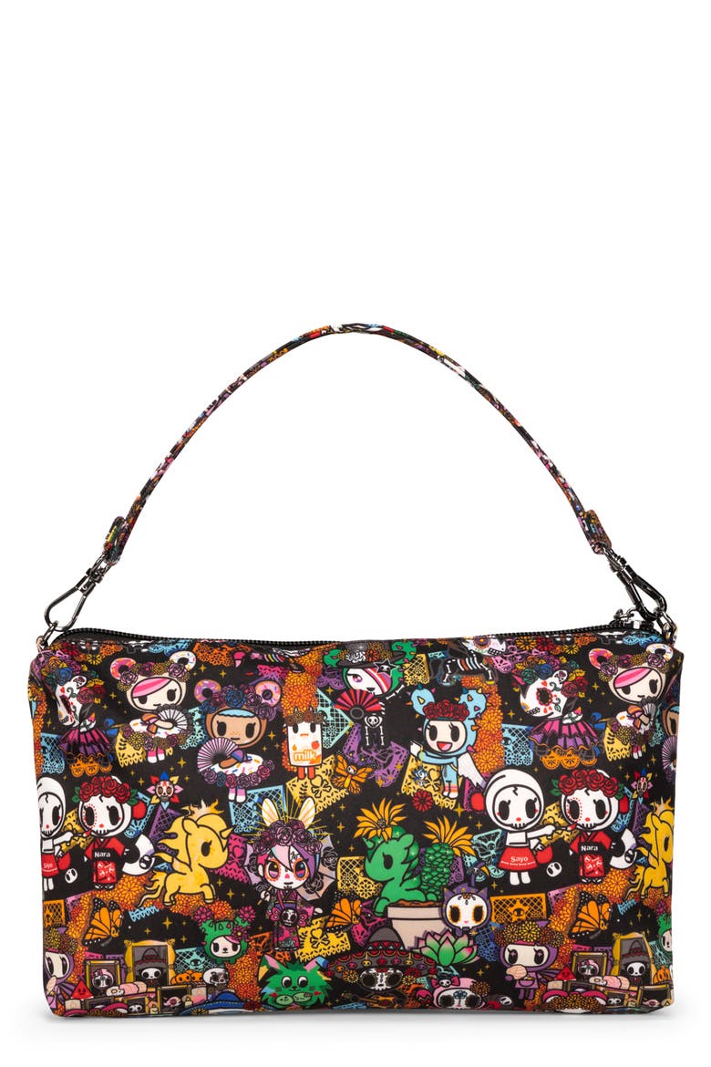 Be Quick Diaper Clutch, Main, color, DIA DE LOS MUERTOS