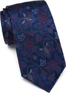 Duchamp Floral Vine Silk Tie