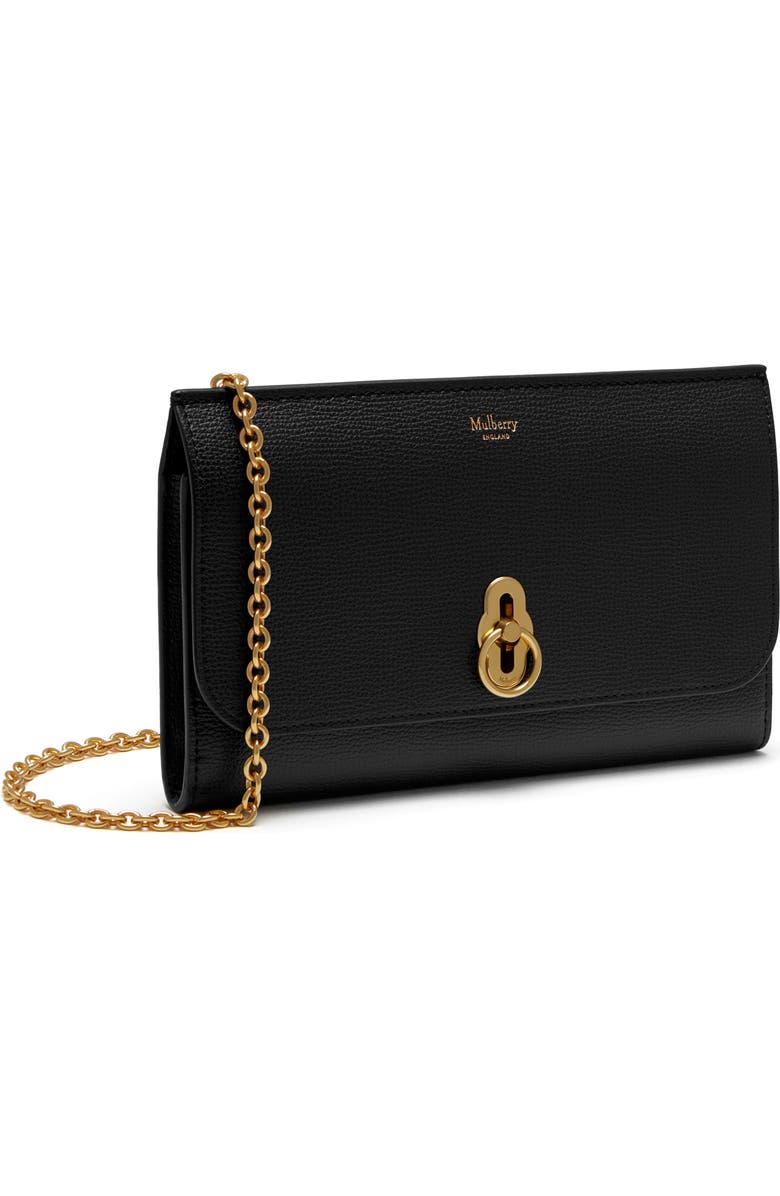 Mulberry Amberley Calfskin Leather Clutch, Alternate, color,
