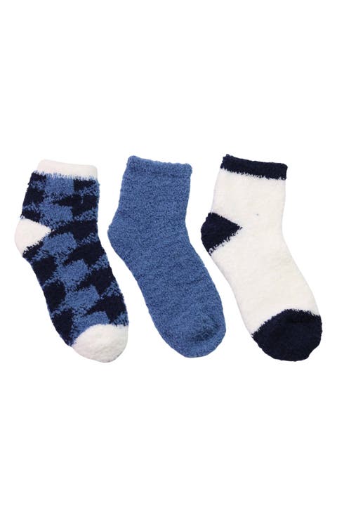 3-Pack Cozy Ankle Socks