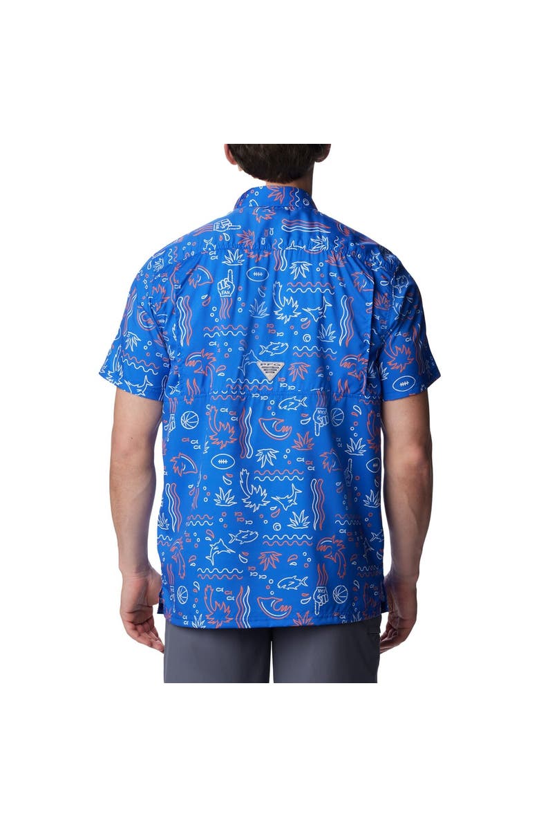 Columbia Men's Columbia Royal Florida Gators Super Slack Tide Omni-Wick Button-Up Shirt, Alternate, color, Royal