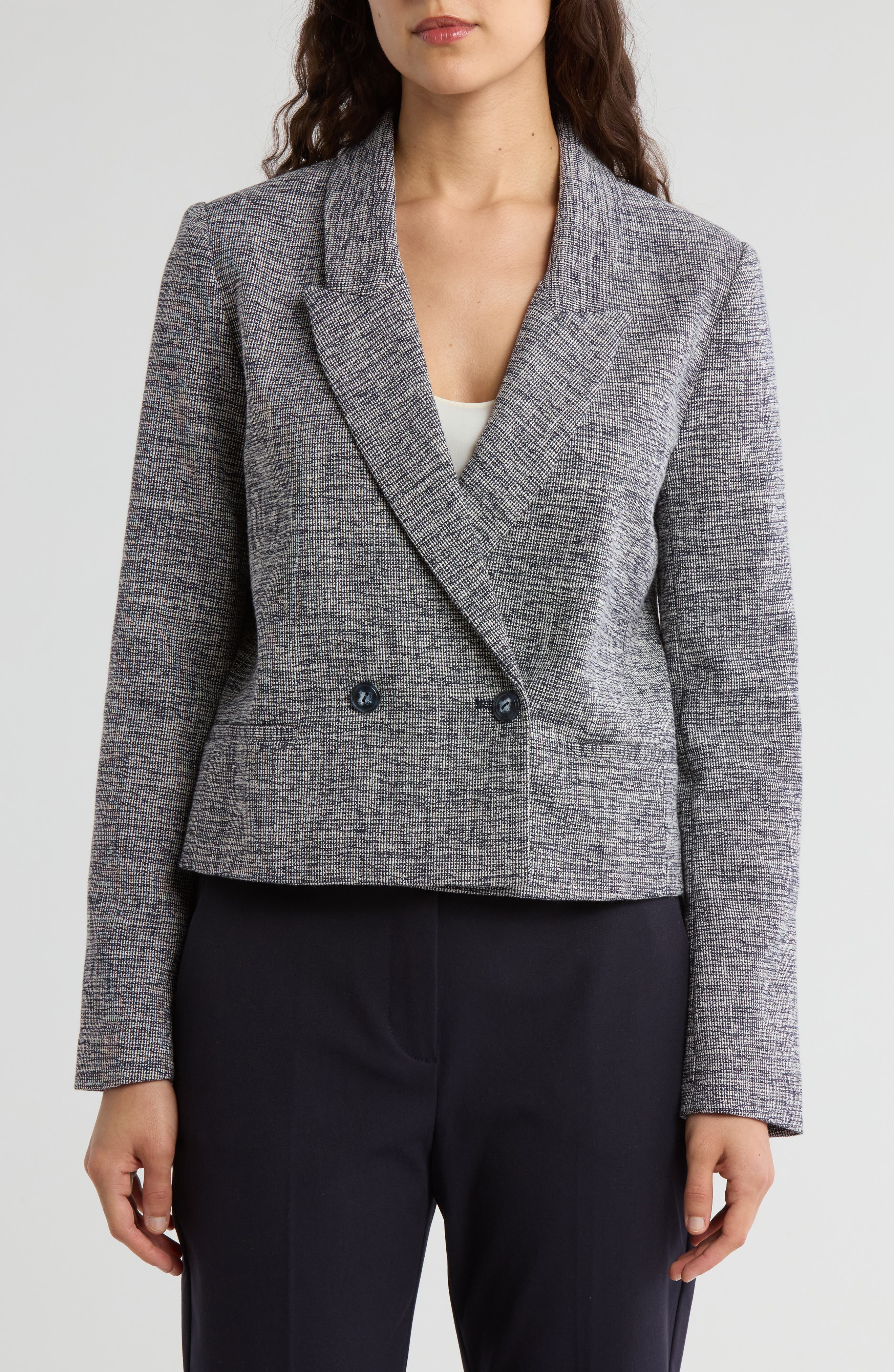 Amanda & Chelsea Bouclé Blazer