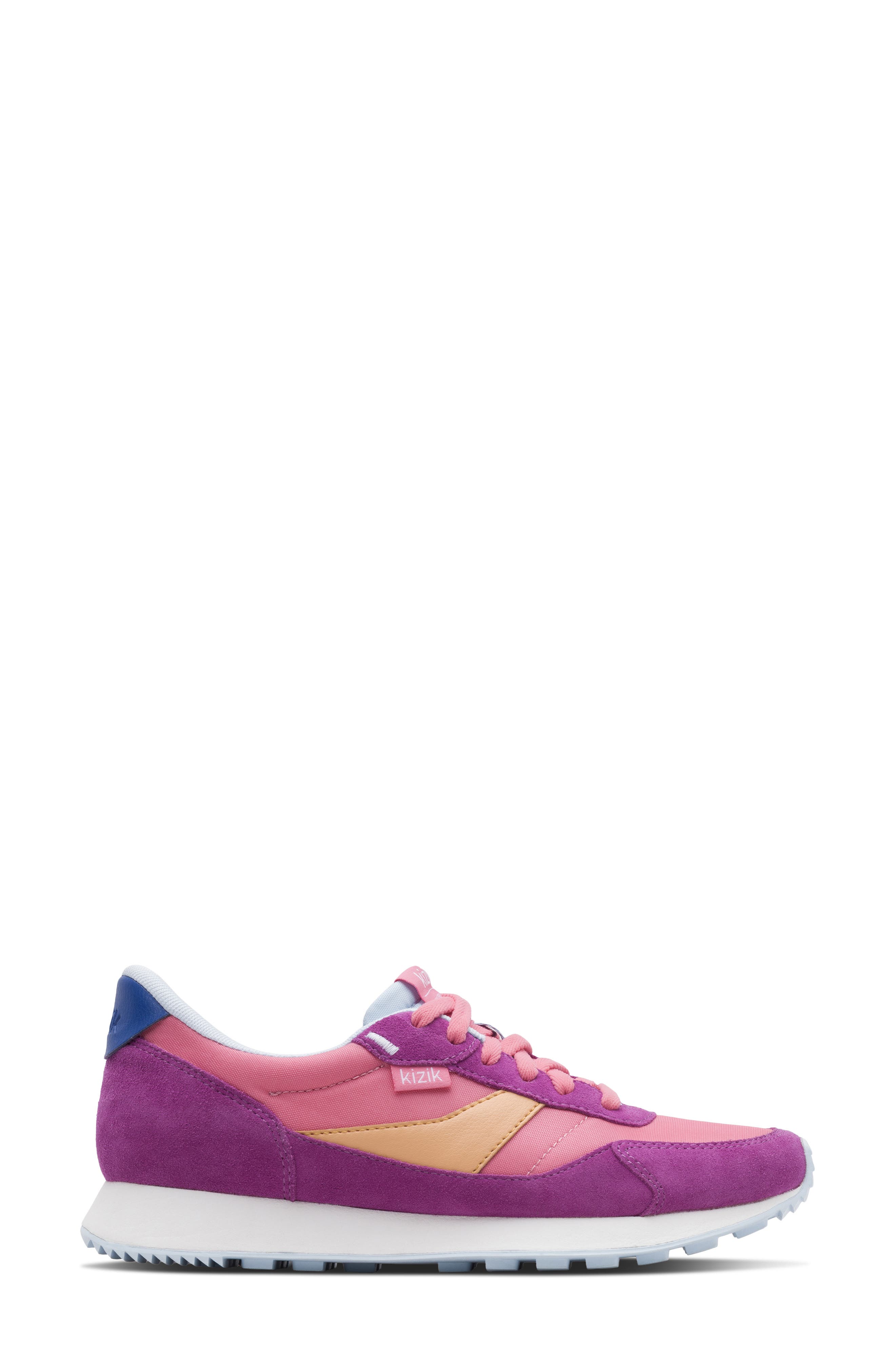 Siena Hands-Free Walking Sneaker, Alternate, color, PINK LEMONADE/ PURPLE ORCHID