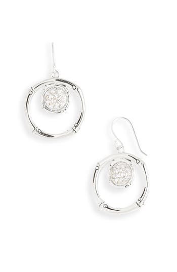 John Hardy 'bamboo' Drop Earrings In White