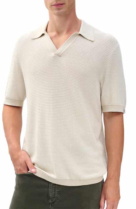 Harvey Chevron Johnny Collar Polo